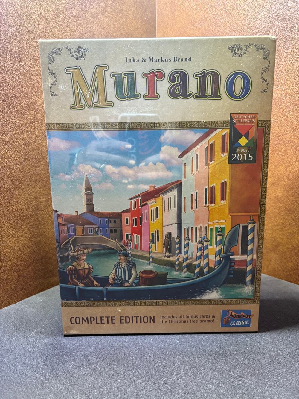MURANO Board Game ~ Complete Edition ~ Lookout Games~New in Original Shrink-wrap